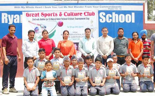 Cricket Tournaments by Great Sports Cultural Club